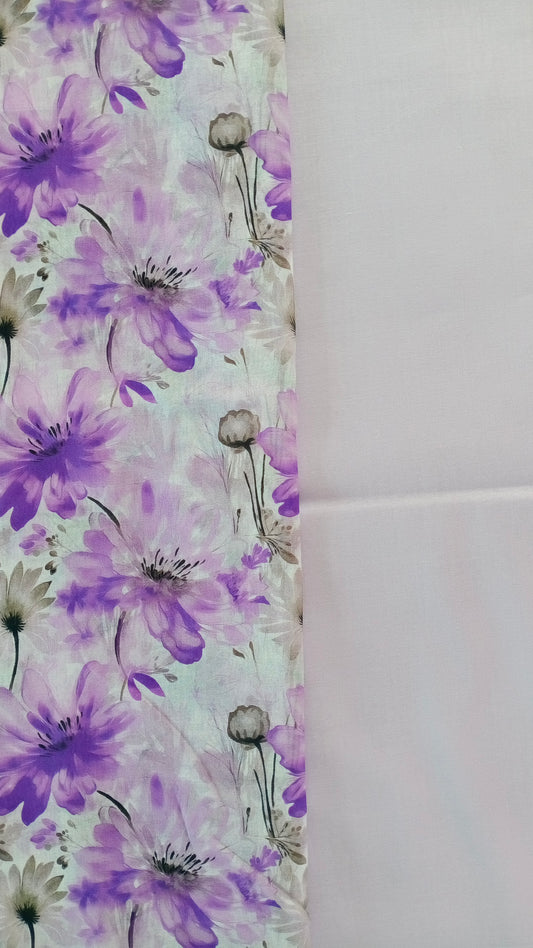 Rahwaleen Printed Lawn Suit (3-Piece) |π | (R25-123)