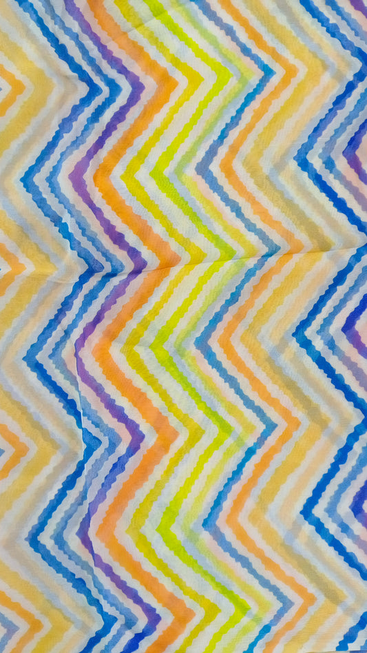 Rahwaleen Printed Lawn Suit (3-Piece) | Bluish πΌ | (R25-002)