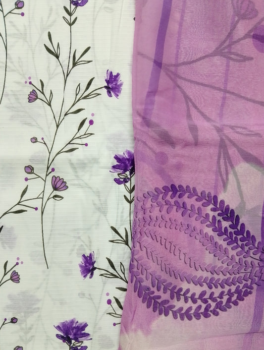 Rahwaleen Printed Lawn Suit (3-Piece) |π Bana Dora Collection | (R25-138)