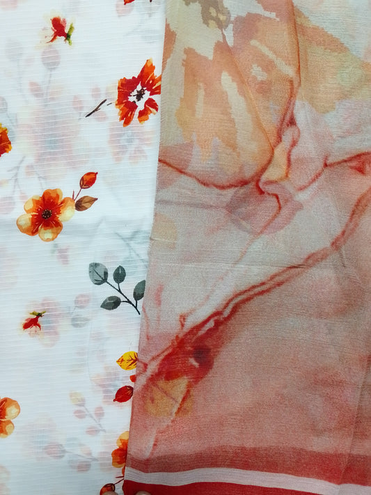 Rahwaleen Printed Lawn Suit (3-Piece) |π Bana Dora Collection | (R25-139)