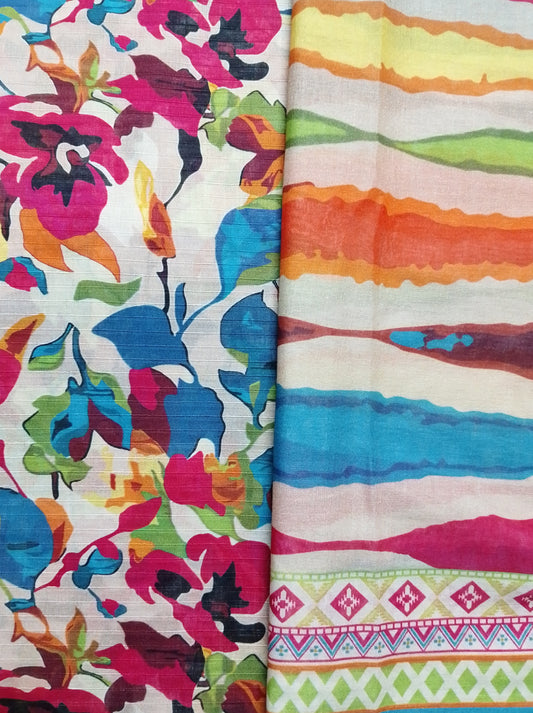 Rahwaleen Printed Lawn Suit (3-Piece) |π Bana Dora Collection | (R25-149)