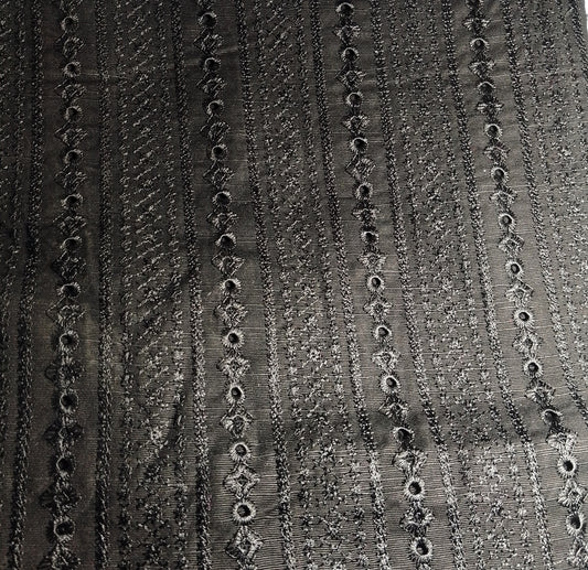 (R25-256) I Rahwaleen Embroidery Khaddar Suit (2-Piece) | π€ Noir Elegance | Bareeze Prints