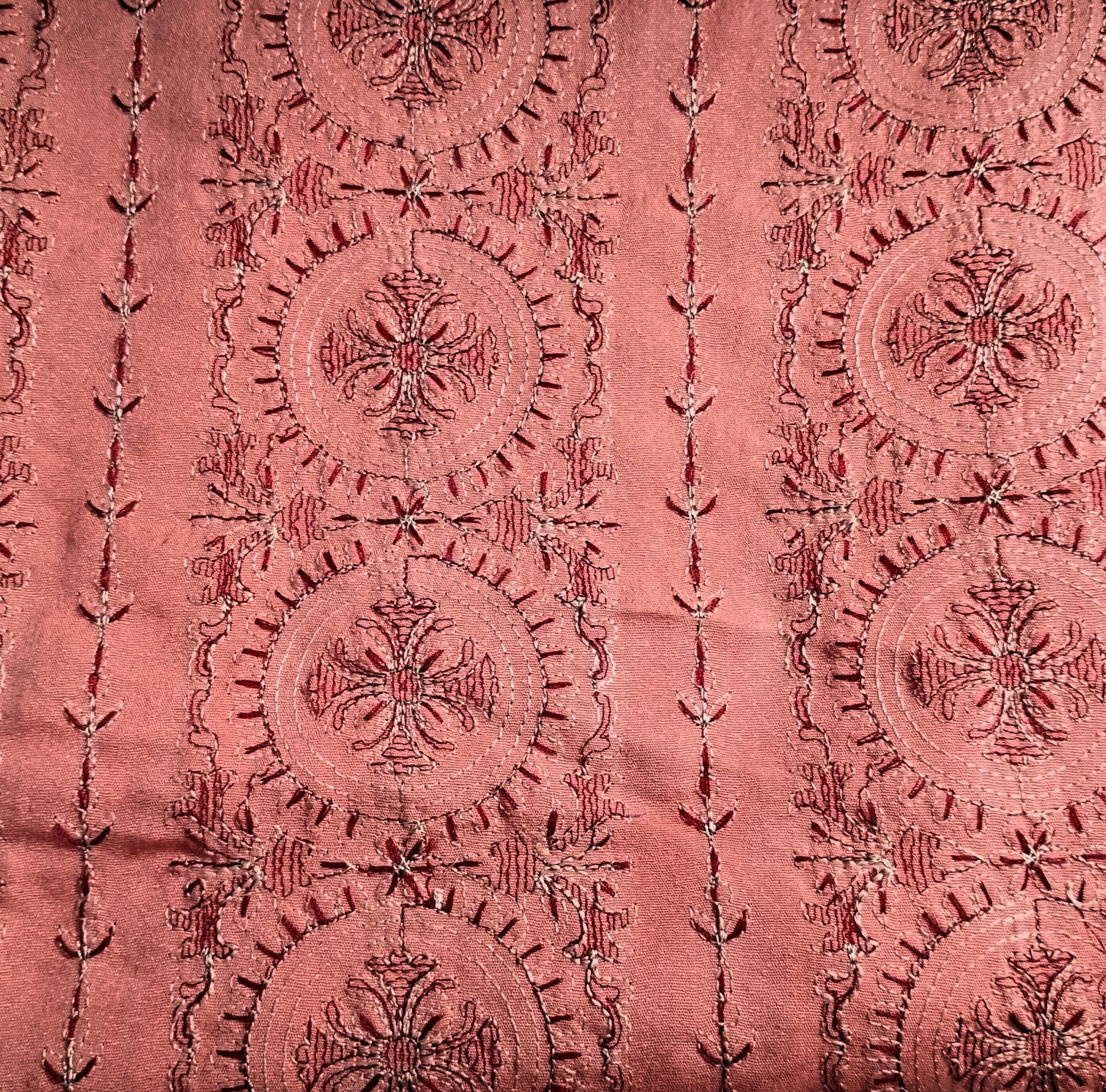 (R25-251) I Rahwaleen Embroidery Karandi Suit (2-Piece) | ๐ Peach Elegance | Bareeze Prints