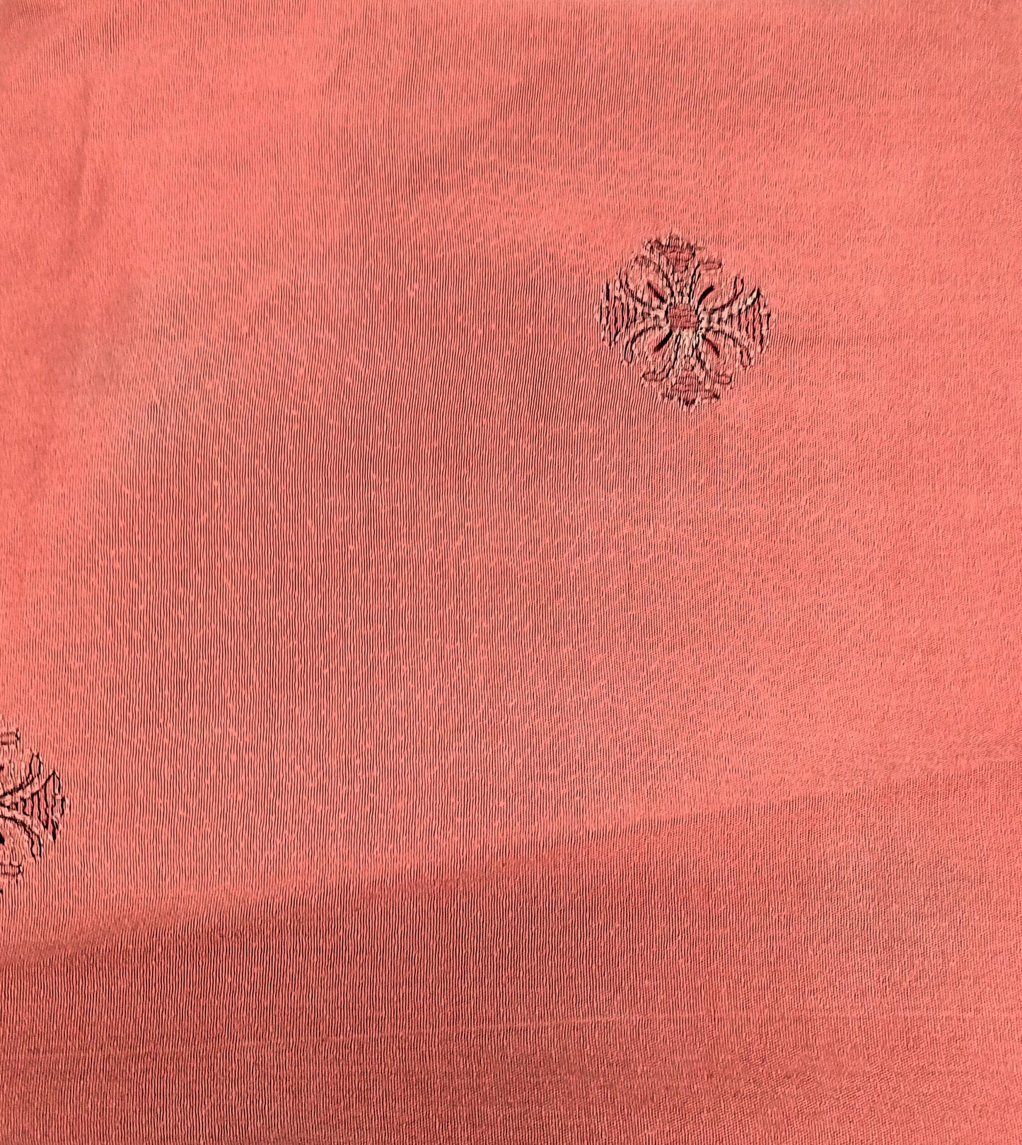 (R25-251) I Rahwaleen Embroidery Karandi Suit (2-Piece) | ๐ Peach Elegance | Bareeze Prints