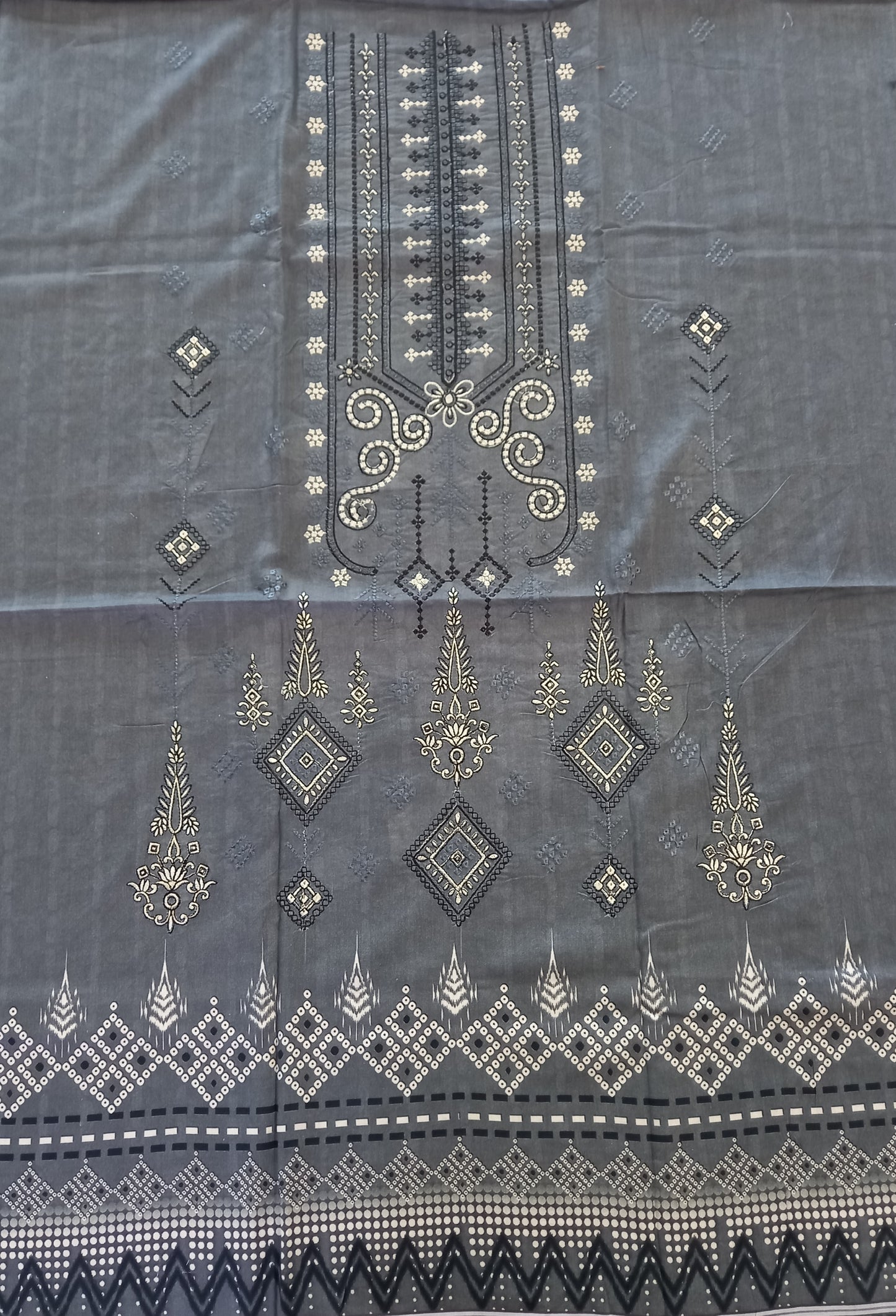 X Bin Saleem by Sobia Waseem – Digital Printed Embroidered Lawn | Subtle Elegance in Every Thread ✨