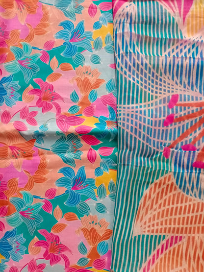 Rahwaleen Printed Lawn Suit (3-Piece) – Sky Bloom | Summer Collection 2025 (R25-040)🌸☁️