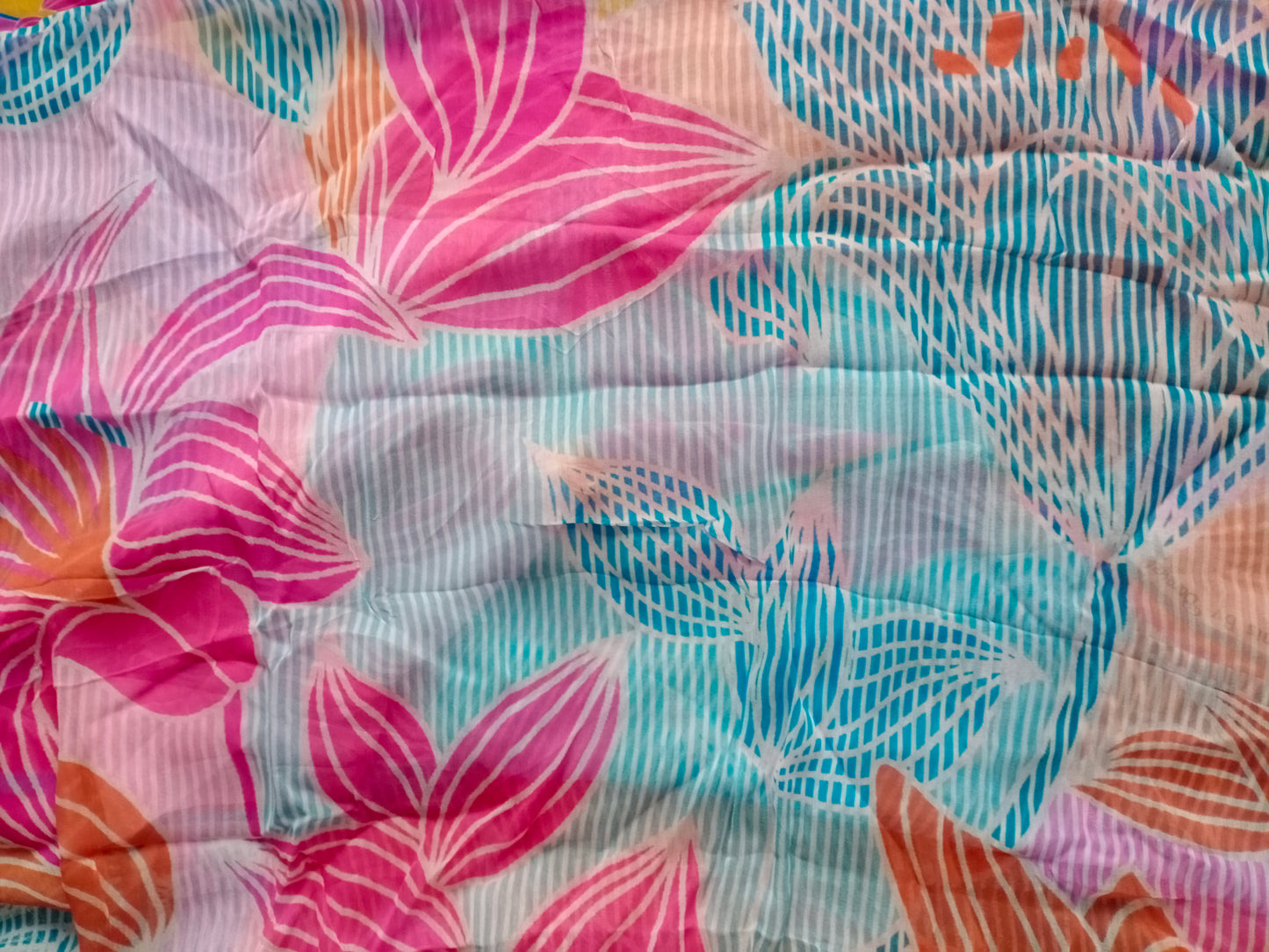 Rahwaleen Printed Lawn Suit (3-Piece) – Sky Bloom | Summer Collection 2025 (R25-040)🌸☁️