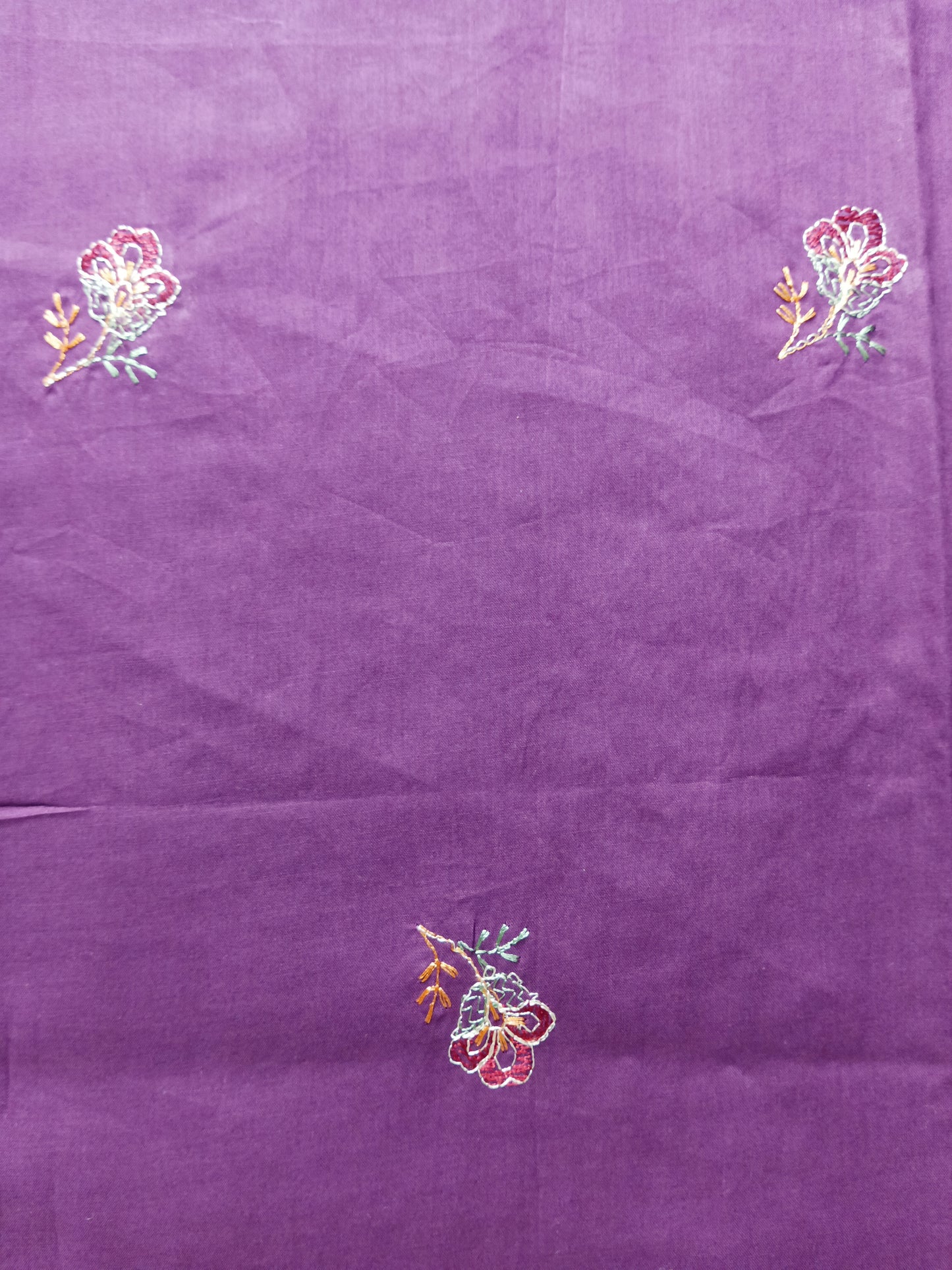Rahwaleen Embroidery Lawn Suit with Chicken Kari (2-Piece) |🪻 Violet Whispers | (R25-086)