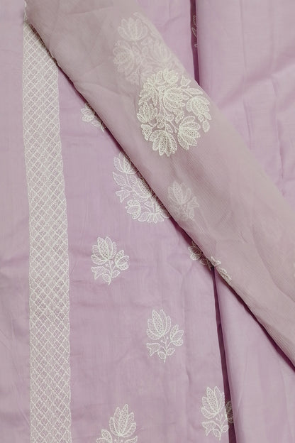 Rahwaleen Embroidered Lawn Suit (3-Piece) | 💜 Lavender Whisper| (R25-159)