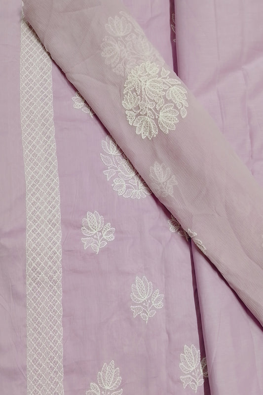 Rahwaleen Embroidered Lawn Suit (3-Piece) | 💜 Lavender Whisper| (R25-159)