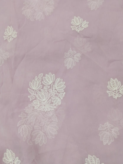Rahwaleen Embroidered Lawn Suit (3-Piece) | 💜 Lavender Whisper| (R25-159)