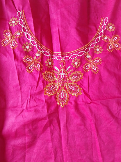 Rahwaleen Embroidery Lawn Suit (3-Piece) | SAPPHIRE Original | 🌺 Rosewood | (R25-166)