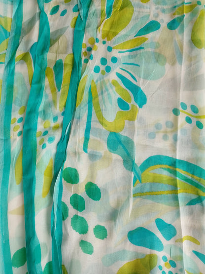 A1 - Rahwaleen Printed Karandi Suit (3-Piece) | 💚🌼 Meadow Glow | (R25-197)