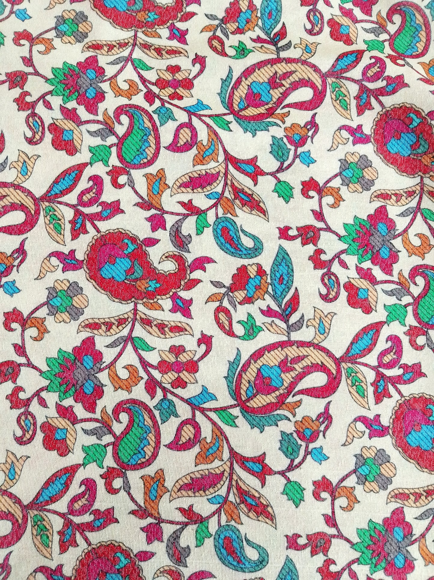 A1 - Rahwaleen Printed Karandi Suit (3-Piece) | 🌸 Golden Blossom | (R25-201)