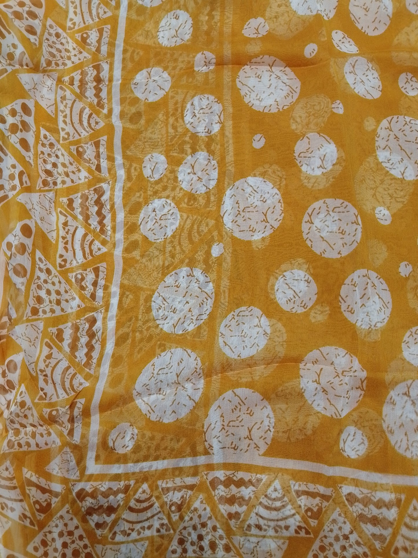 (R25-204) | Rahwaleen Printed Khaddar Suit (3-Piece) | 🌼 Golden Horizon | Bareeze Prints