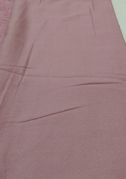 (R25-220) I Rahwaleen Embroidery Karandi Suit (3-Piece) | 🌷 Blush Charm | Bareeze Prints