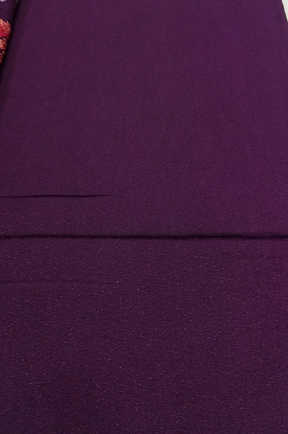 (R25-222) I Rahwaleen Embroidery Karandi Suit (3-Piece) | 💜 Mystic Bloom | Bareeze Prints