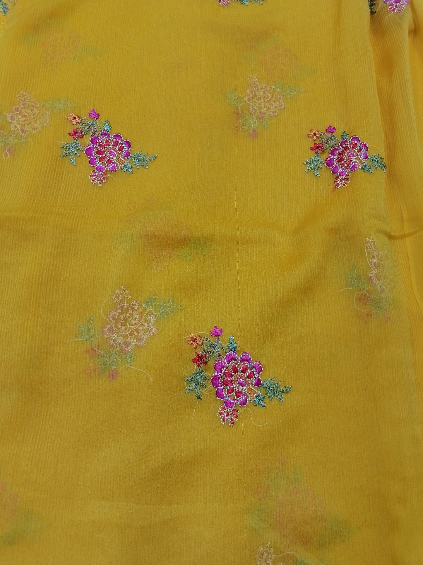 (R25-237) I Rahwaleen Embroidery Karandi Suit (3-Piece) | ☀️ Radiant Dawn | Bareeze Prints