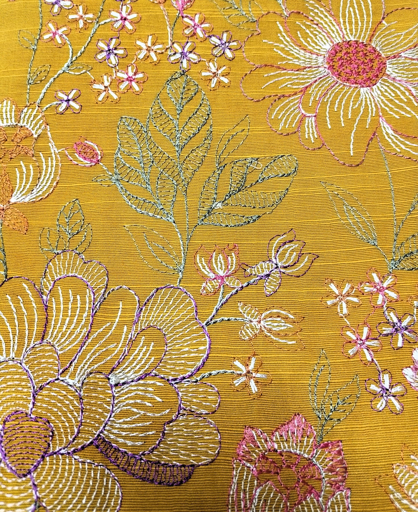 (R25-254) I Rahwaleen Embroidery Khaddar Suit (2-Piece) | 🌼 Mustard Bloom | Bareeze Prints