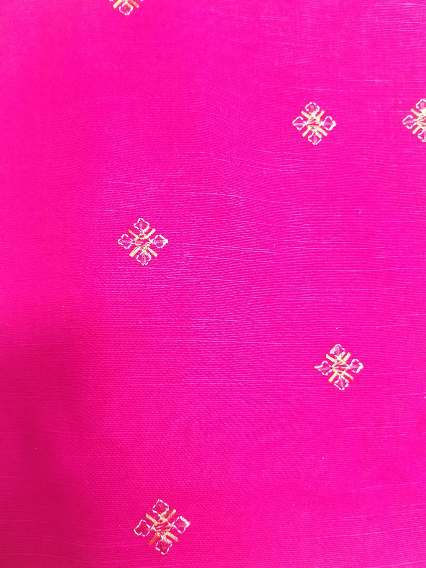 (R25-253) I Rahwaleen Embroidery Khaddar Suit (2-Piece) | 🌺 Vibrant Rose | Bareeze Prints