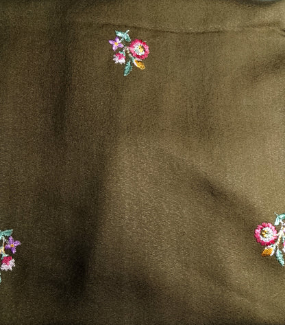 (R25-248) I Rahwaleen Embroidery Karandi Suit (2-Piece) | 🌿 Meadow Bloom | Bareeze Prints