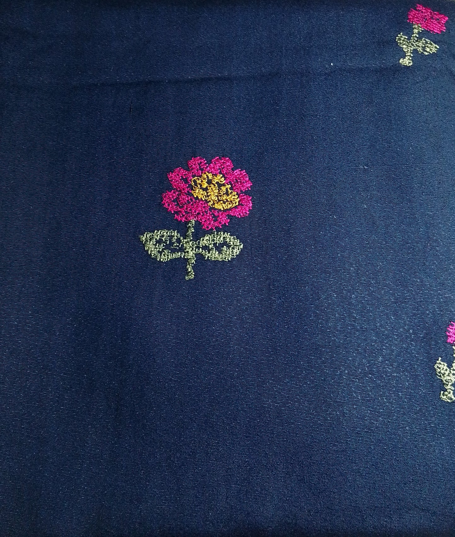 (R25-247) I Rahwaleen Embroidery Karandi Suit (2-Piece) | 🌸 Blue Meadow | Bareeze Prints