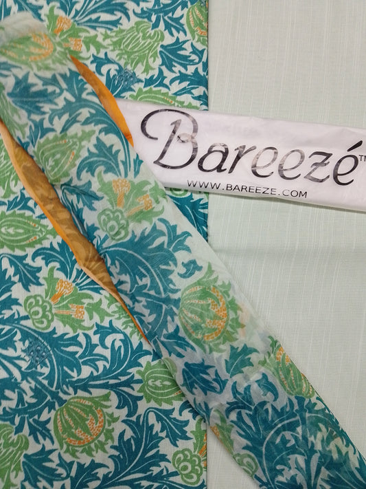 (R25-258) I Rahwaleen Printed Khaddar Suit (3-Piece) |         | Bareeze Prints