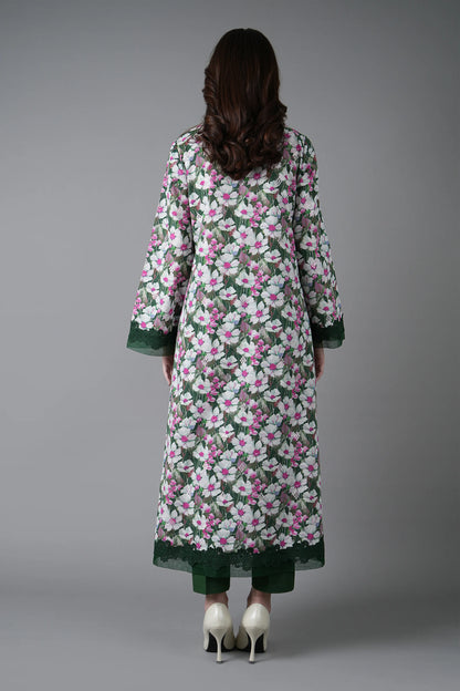 (R25-210) I Rahwaleen Printed Khaddar Suit (3-Piece) | 🌸 Blossom Whisper | Bareeze Prints