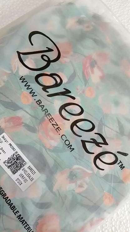 A1 - Rahwaleen Printed Karandi Suit (3-Piece) |🩵 Ferozi Floral | (R25-203)